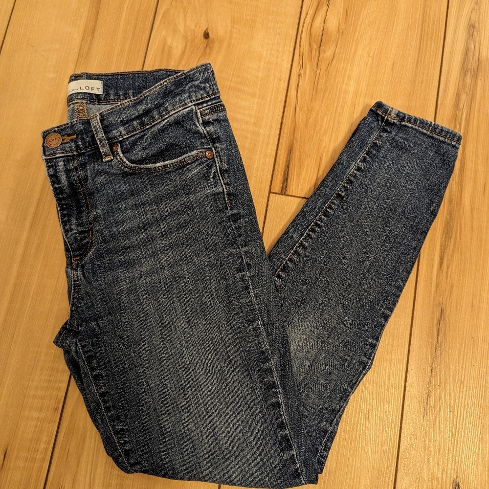 Loft Skinny Crop Jeans